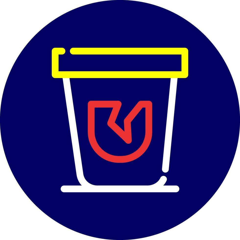 Trash Creative Icon Design vector