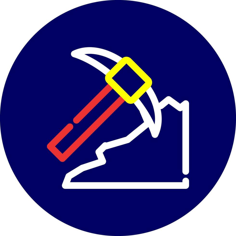 Mining Creative Icon Design vector