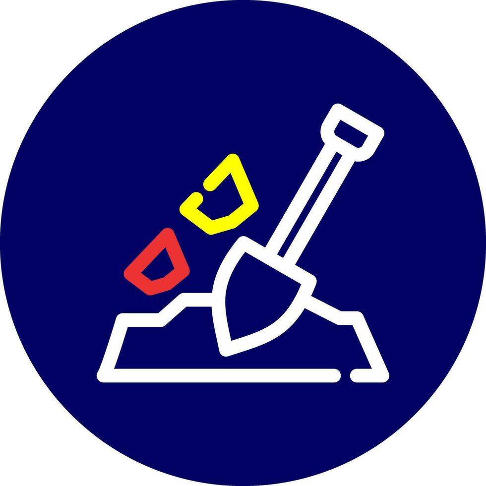 Mining Creative Icon Design vector