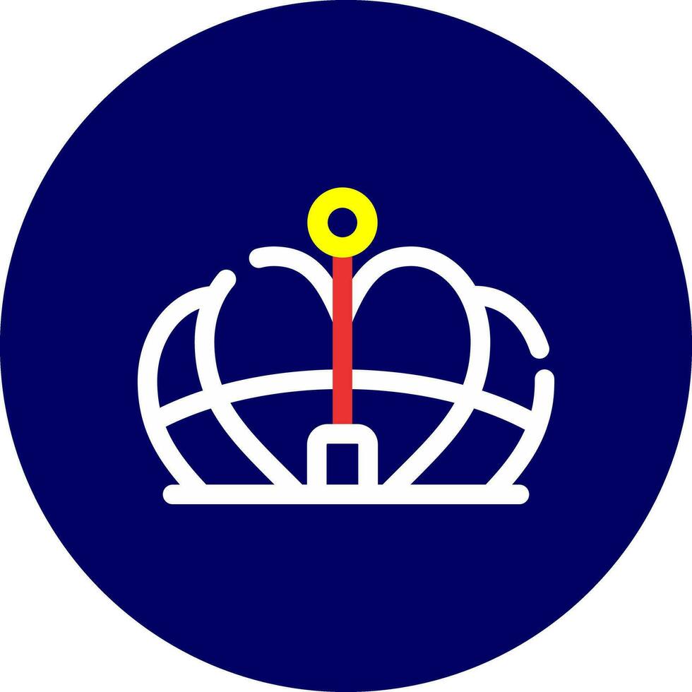 Crown Creative Icon Design vector
