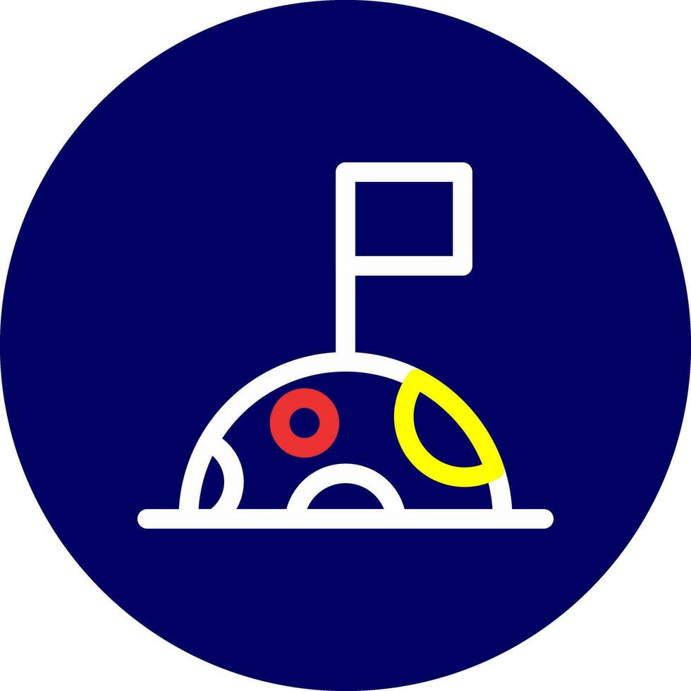Lunar Creative Icon Design vector