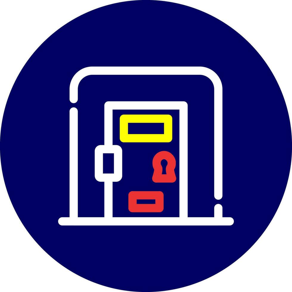 Door Creative Icon Design vector
