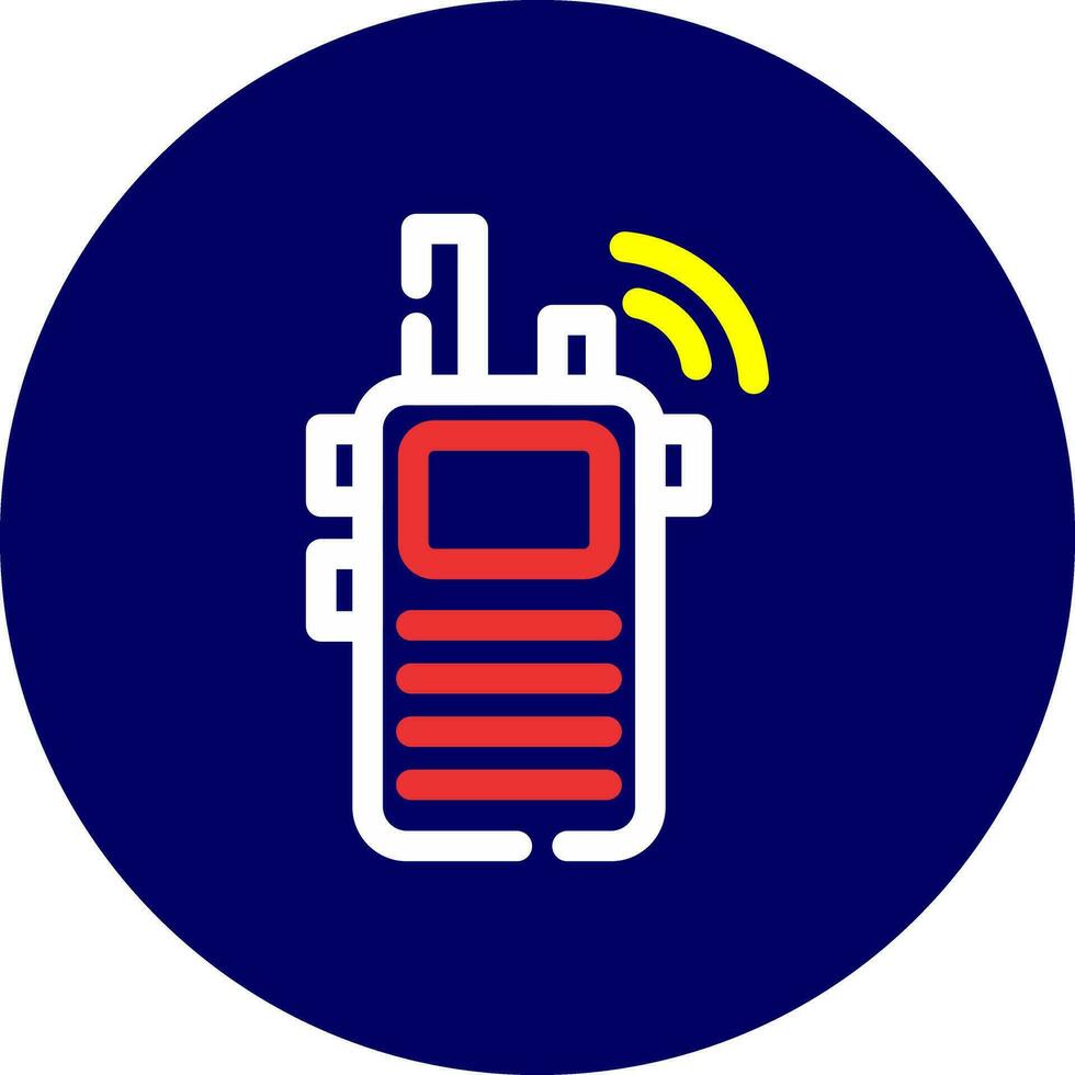 Walkie Talkies Creative Icon Design vector