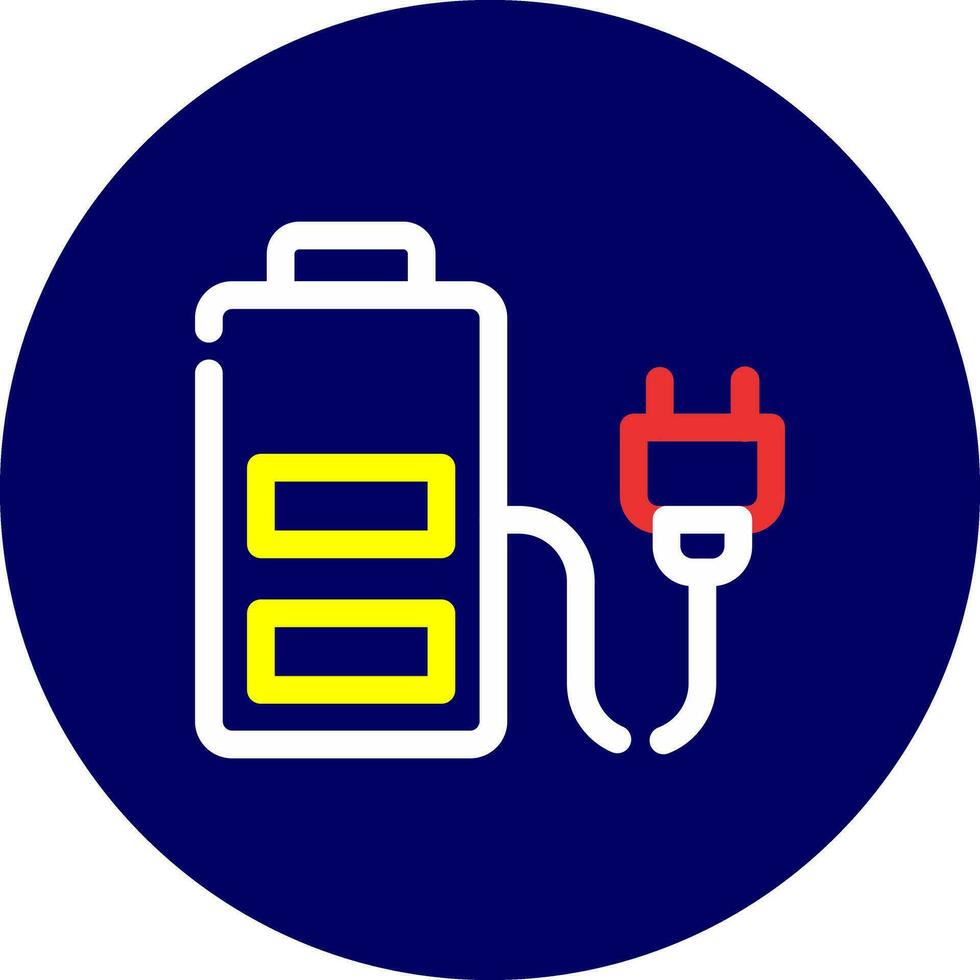 Charging Creative Icon Design vector