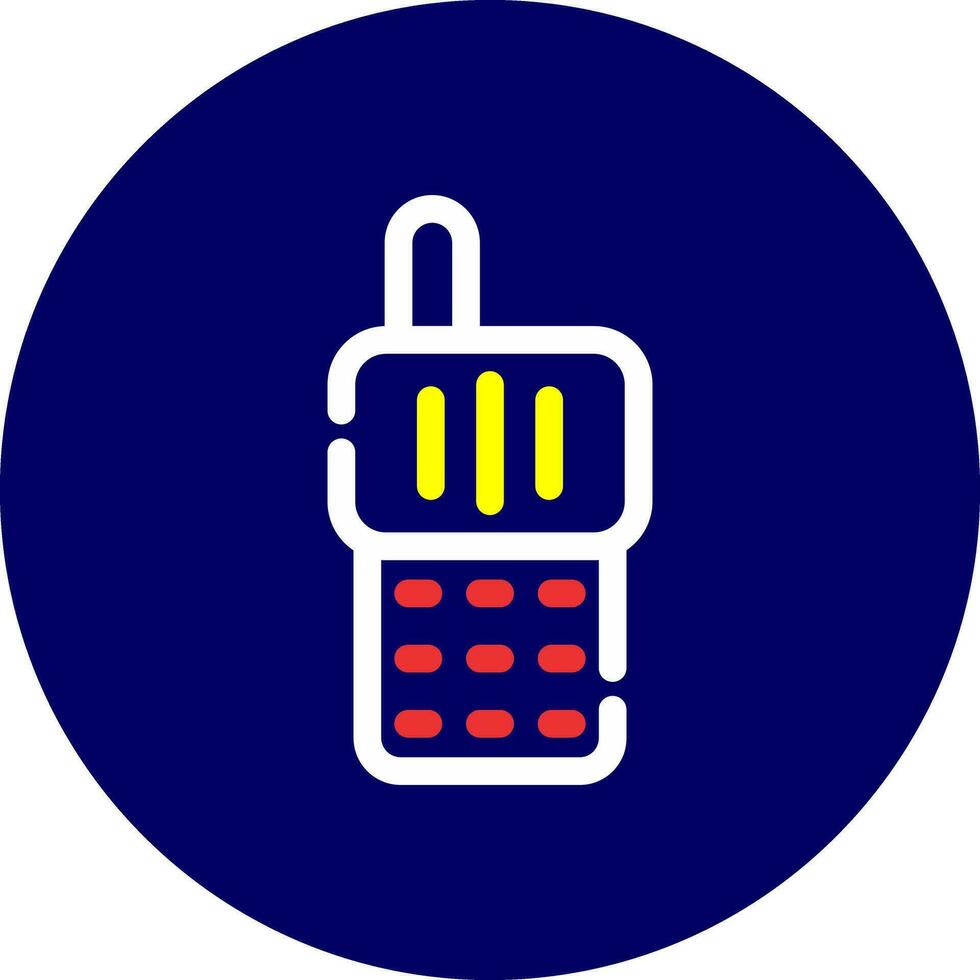 Walkie Talkies Creative Icon Design vector