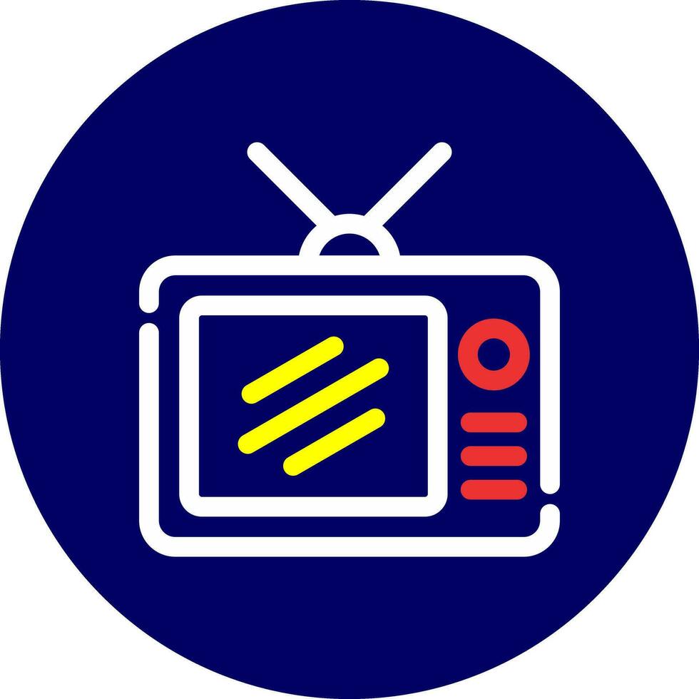Tv Creative Icon Design vector