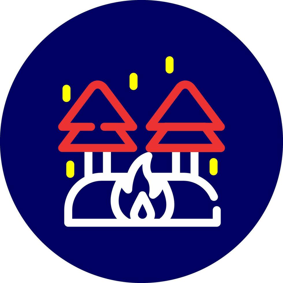 Fire Creative Icon Design vector