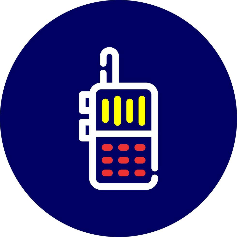 Walkie Talkies Creative Icon Design vector