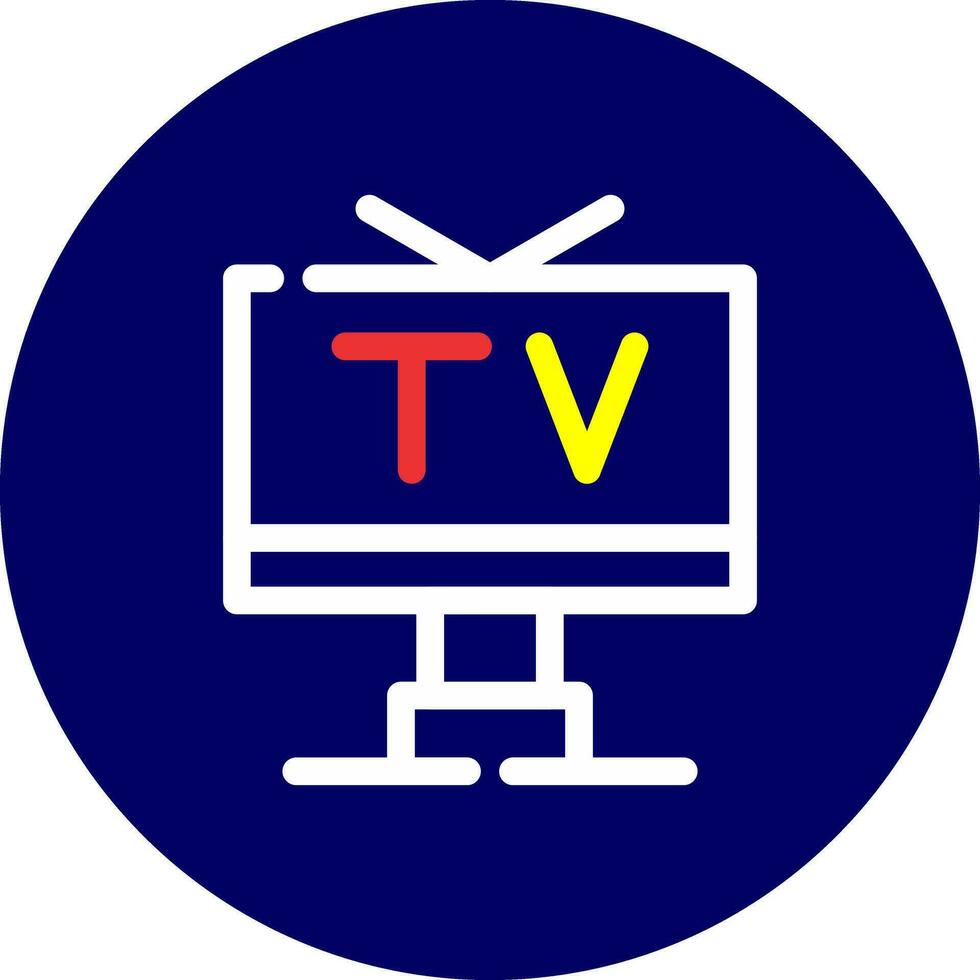 Tv Creative Icon Design vector