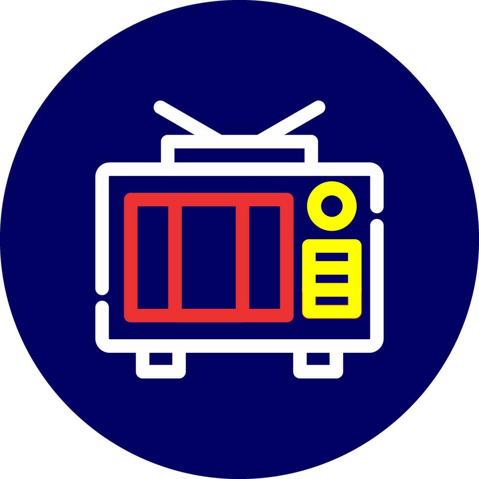 Tv Creative Icon Design vector