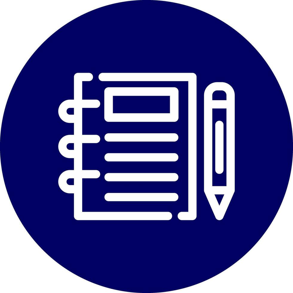 Notebook Creative Icon Design vector