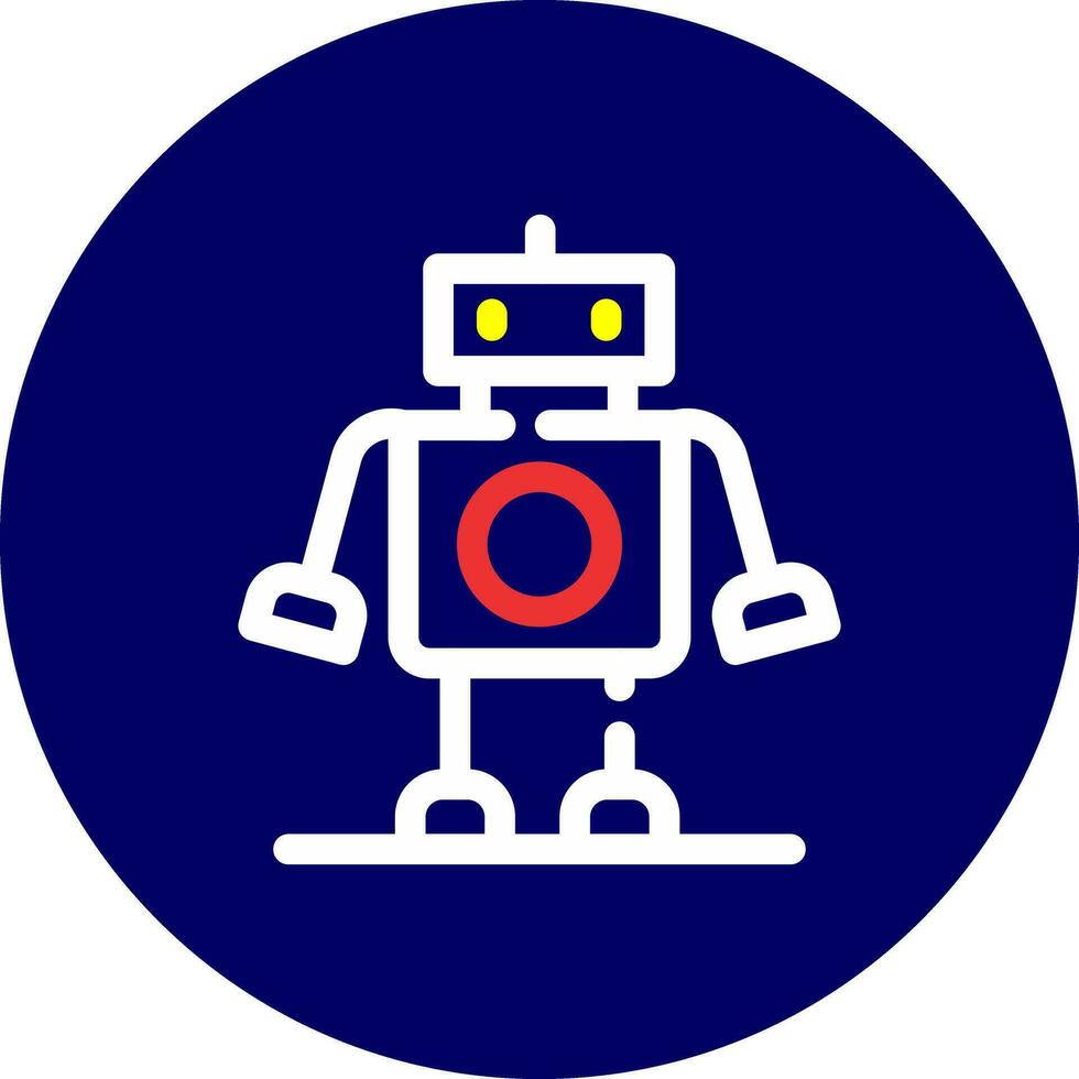 Robot Creative Icon Design vector