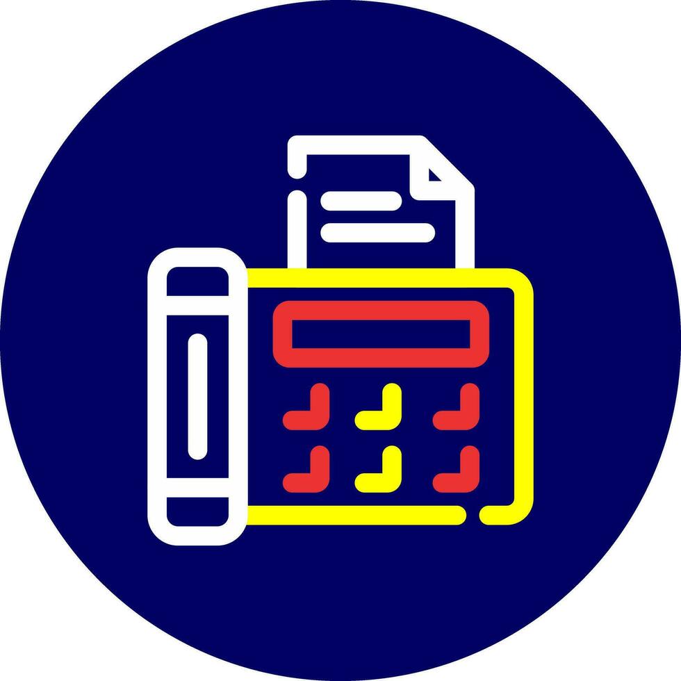 Fax Creative Icon Design vector