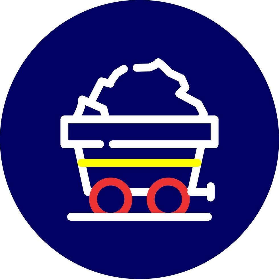 Mining Creative Icon Design vector
