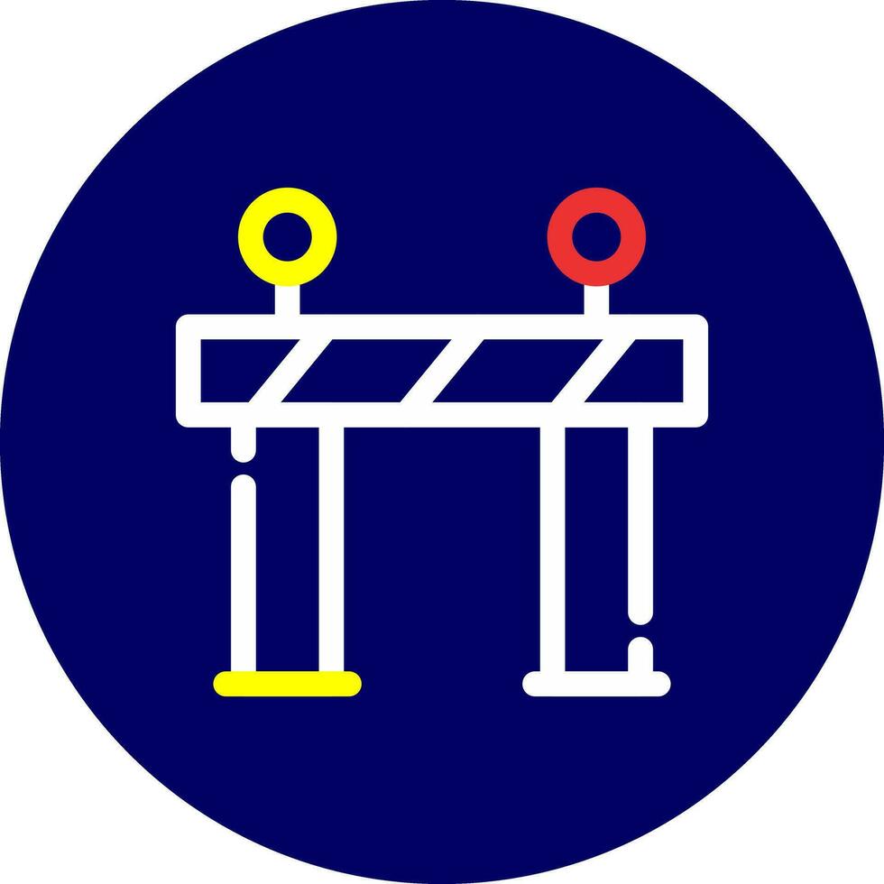Barrier Creative Icon Design vector