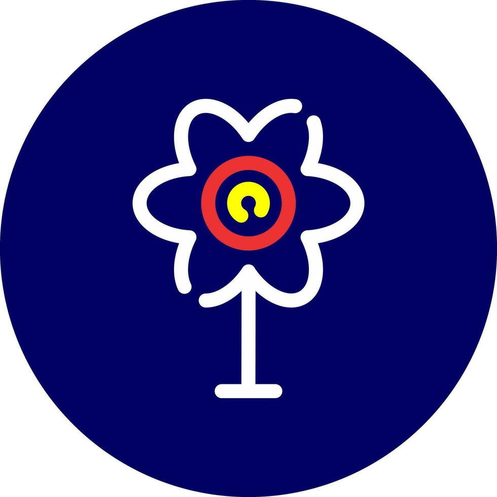 Flower Creative Icon Design vector