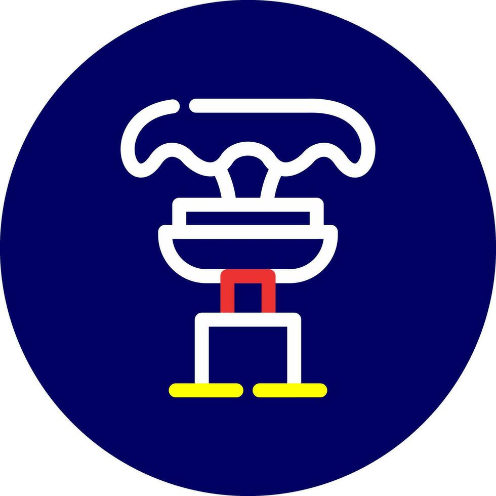 Fountain Creative Icon Design vector