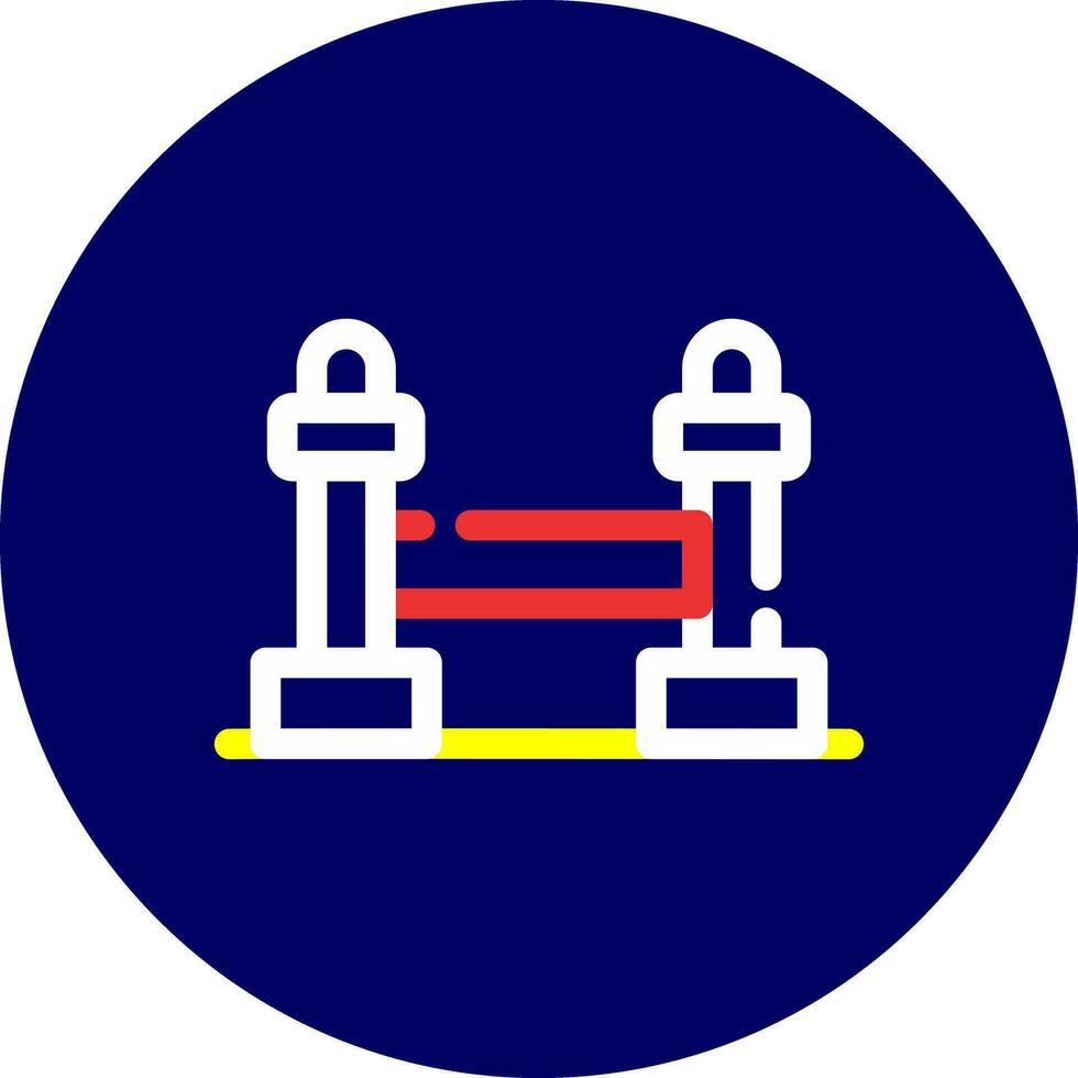 Stanchion Creative Icon Design vector