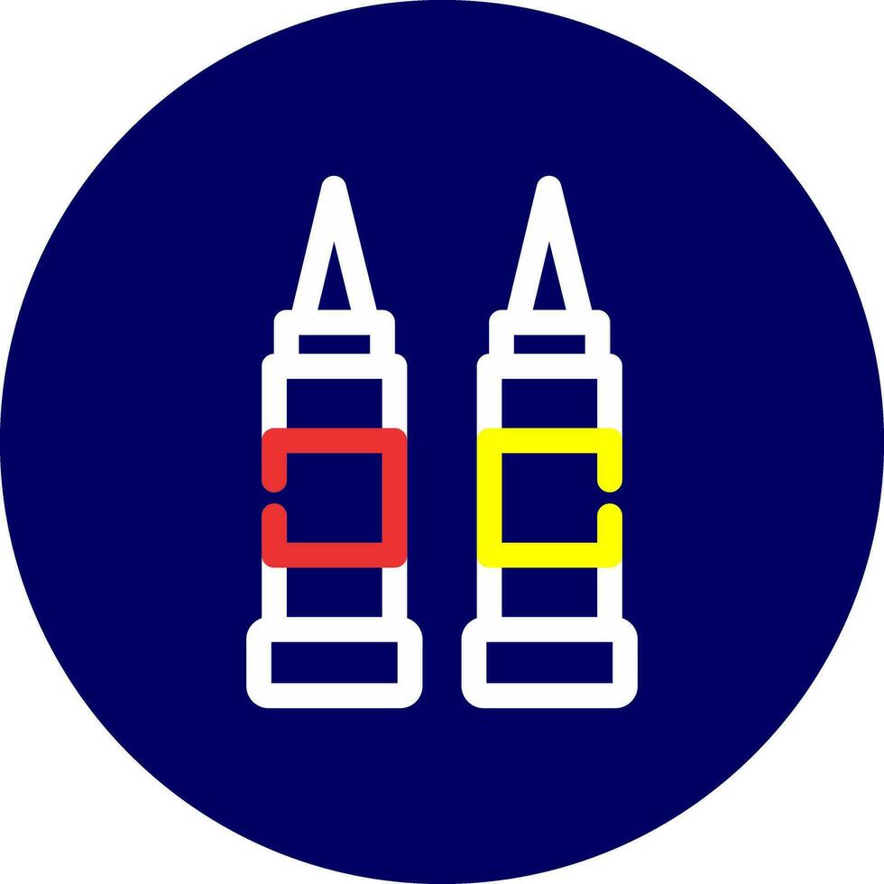 Bullets Creative Icon Design vector