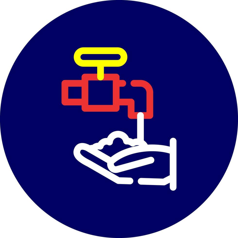 Handwash Creative Icon Design vector
