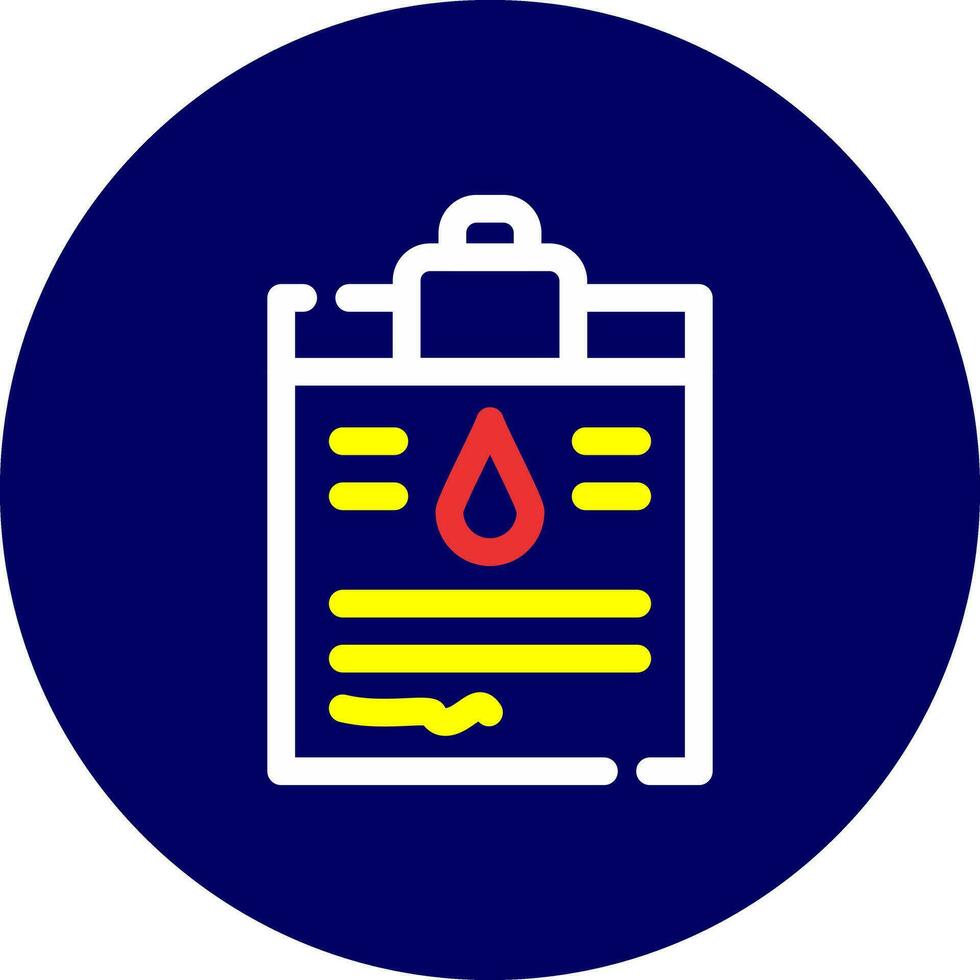Blood Donor Creative Icon Design vector