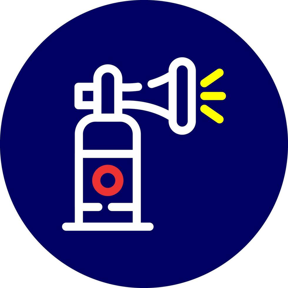 Air Horn Creative Icon Design vector