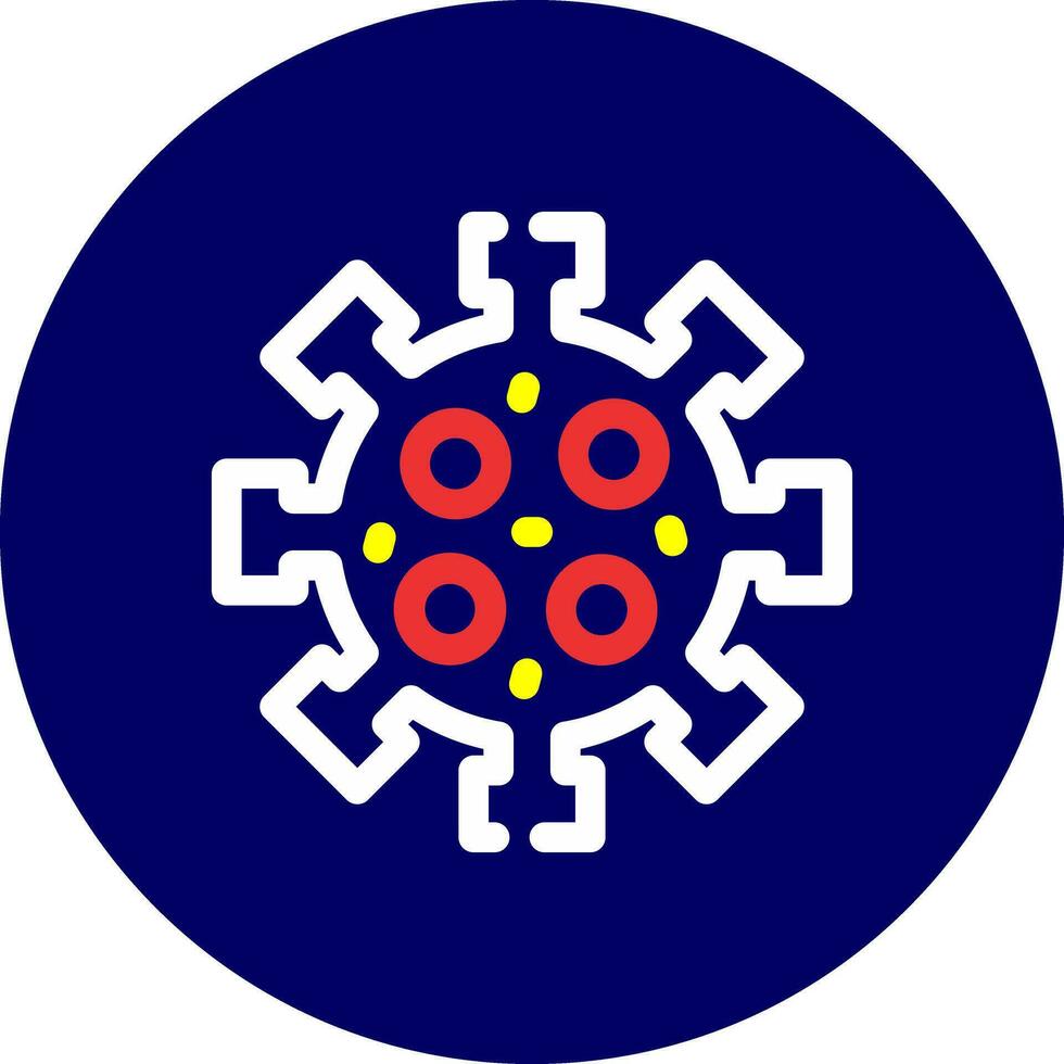 Virus Creative Icon Design vector