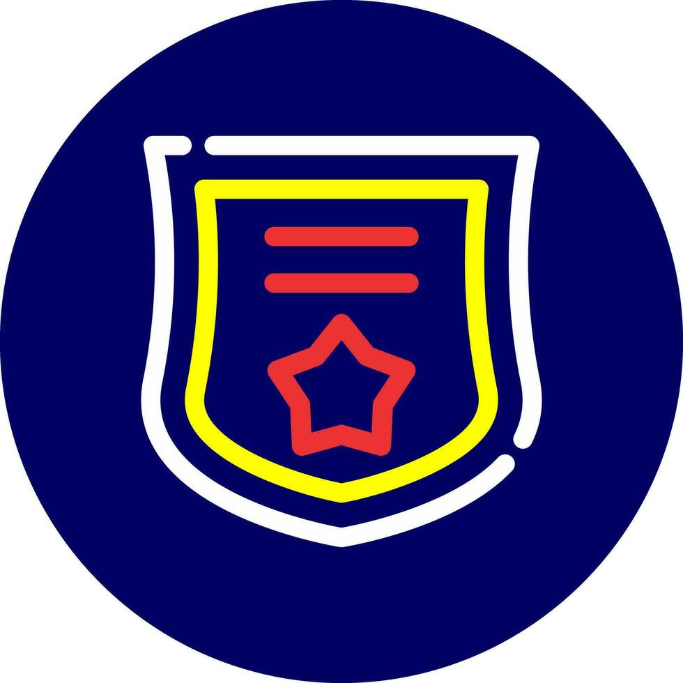 Badge Creative Icon Design vector