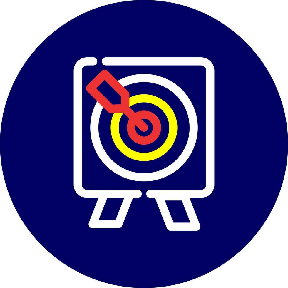 Target Creative Icon Design vector