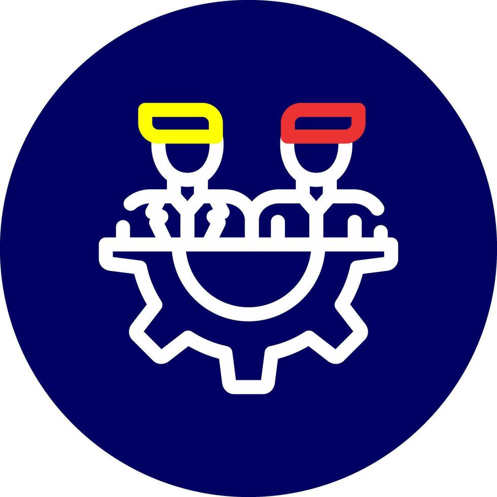 Workforce Creative Icon Design vector