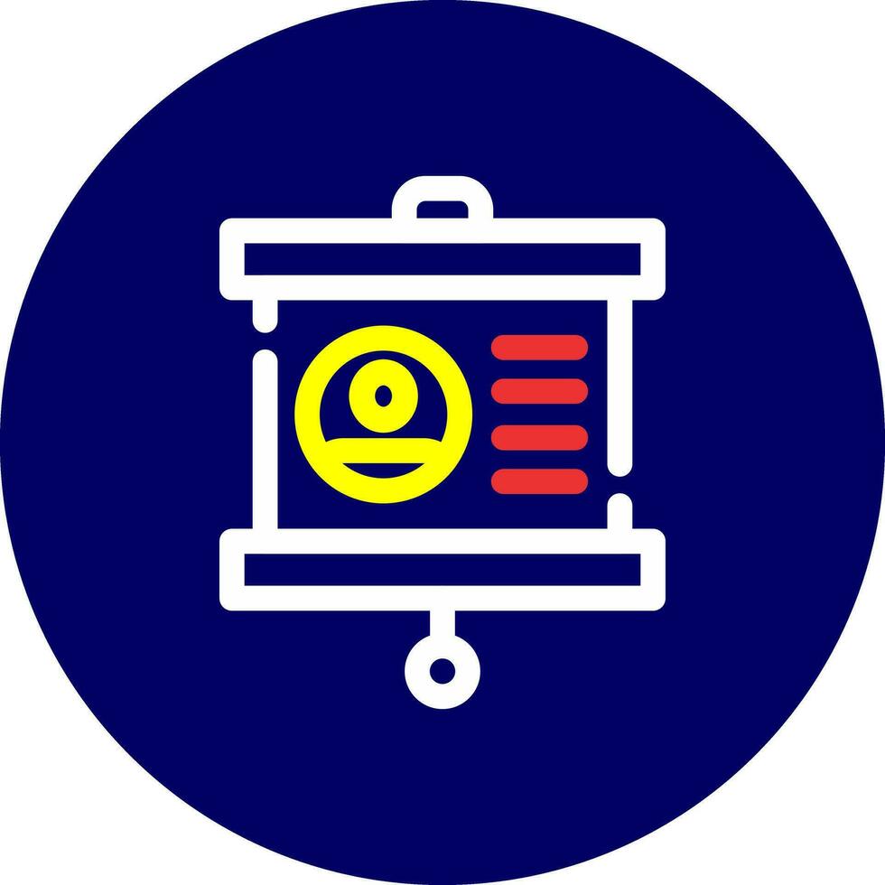 Presentation Creative Icon Design vector
