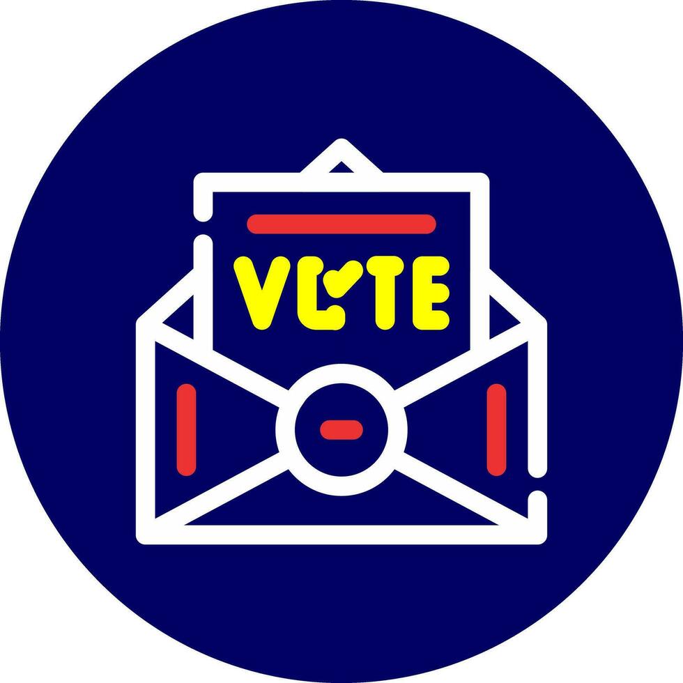 Vote Creative Icon Design vector