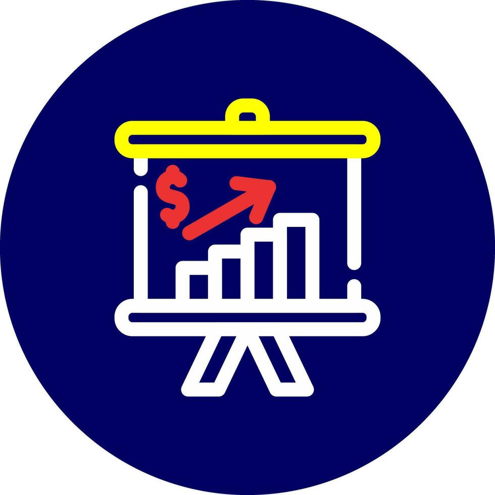 Presentation Creative Icon Design vector