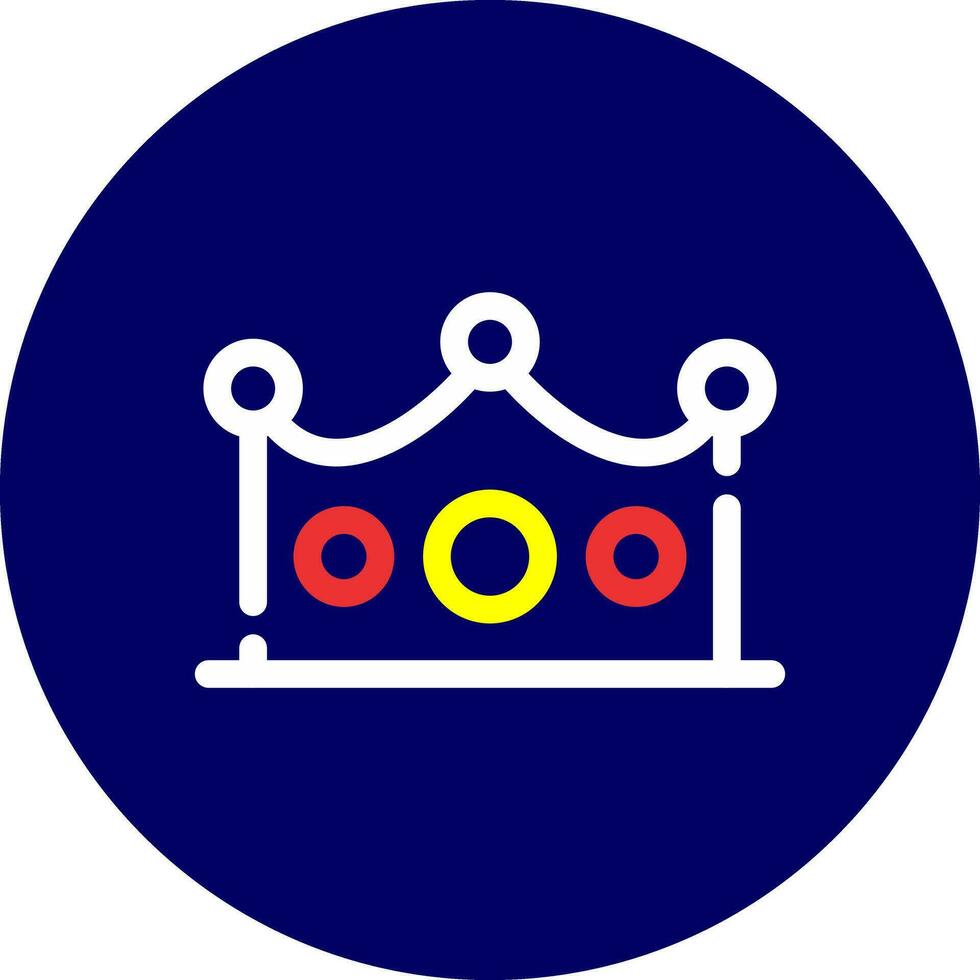 Crown Creative Icon Design vector