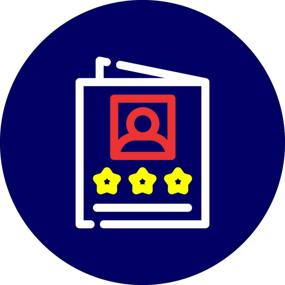 Rating Creative Icon Design vector