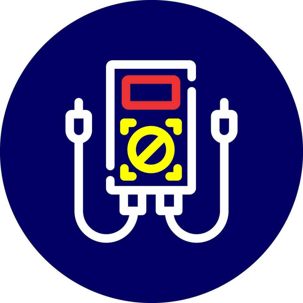 Multimeter Creative Icon Design vector