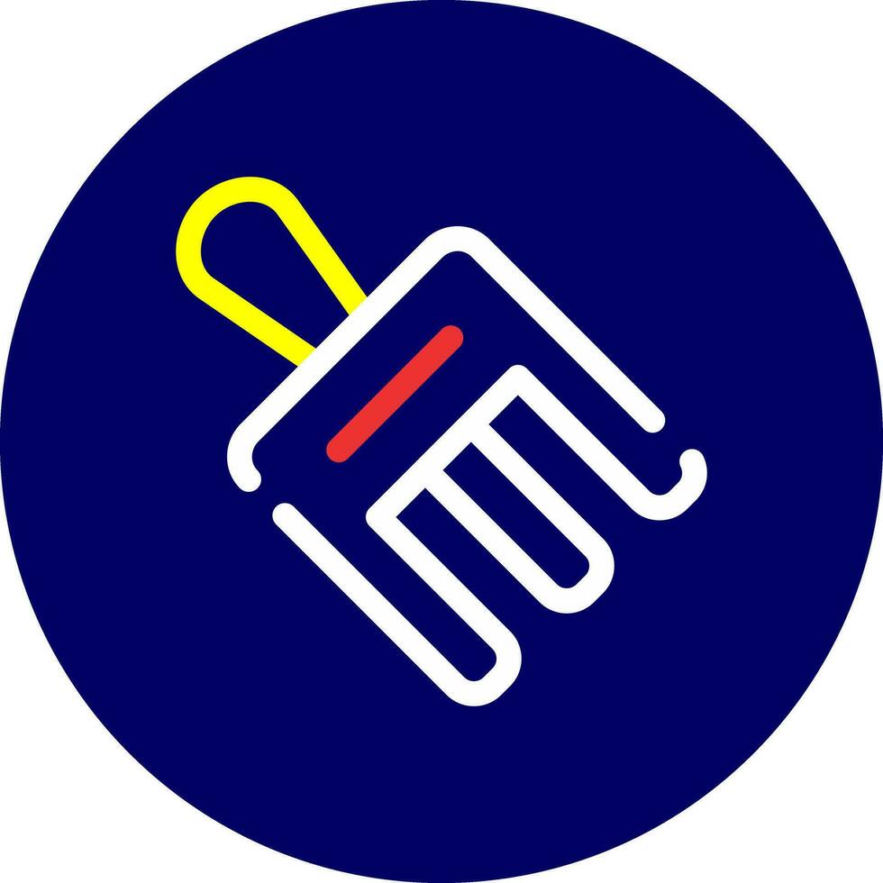 Comb Creative Icon Design vector