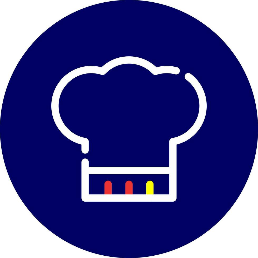 Chef Hat Creative Icon Design vector