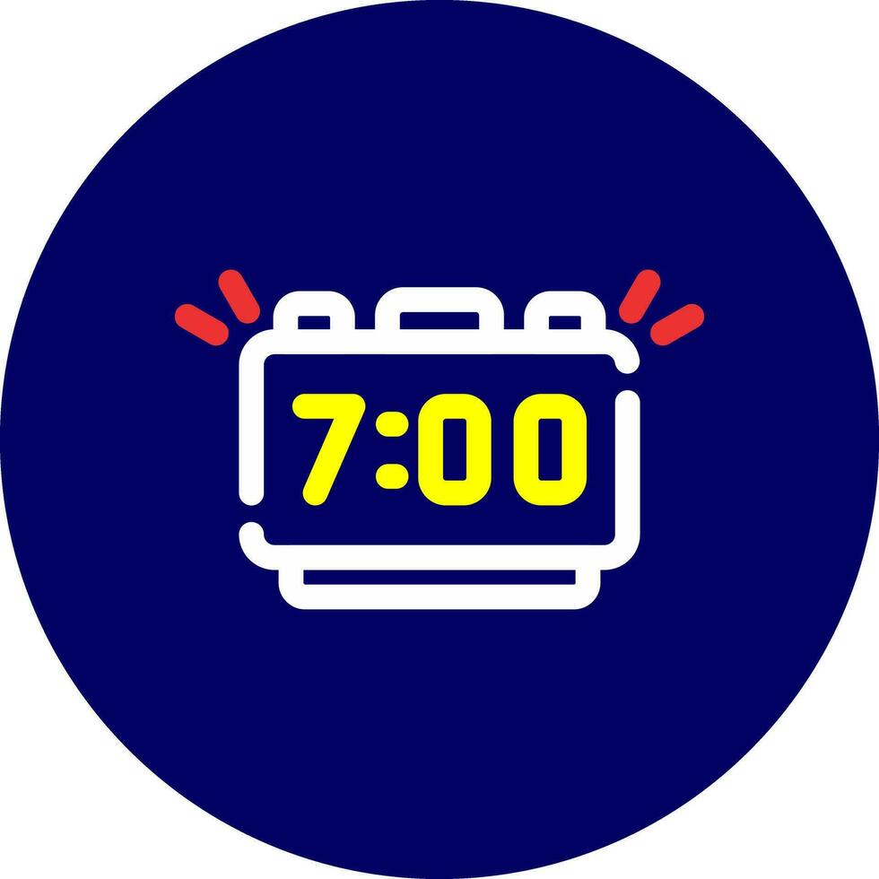 Alarm Creative Icon Design vector