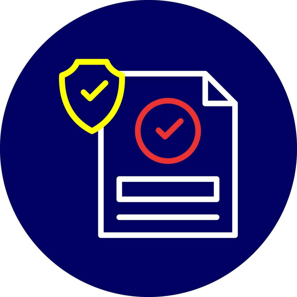 Compliant Creative Icon Design vector