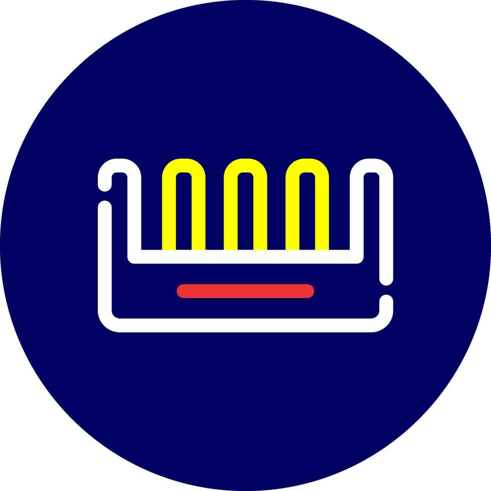Comb Creative Icon Design vector