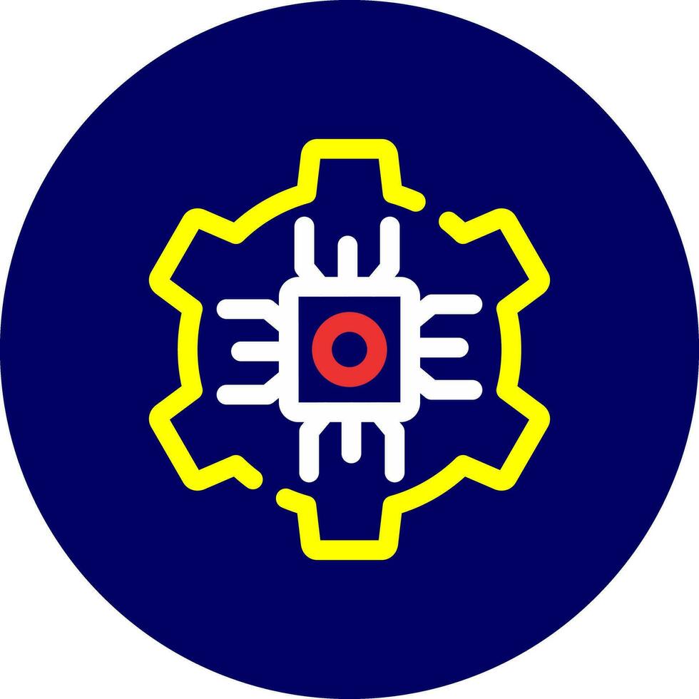 Cpu Creative Icon Design vector