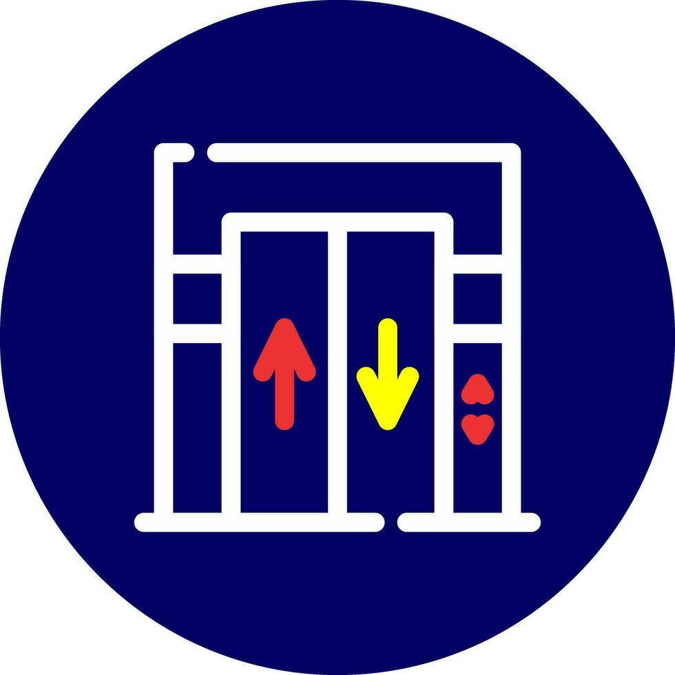 Elevator Creative Icon Design vector