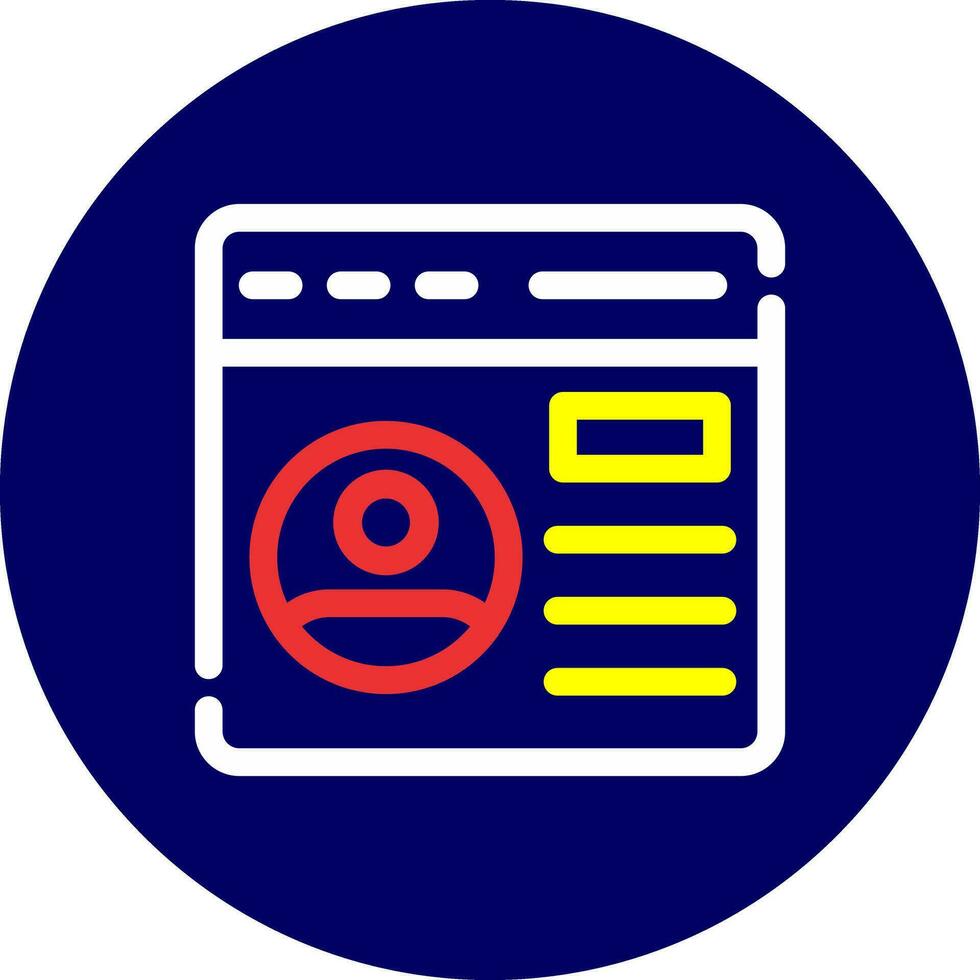 Blog Creative Icon Design vector