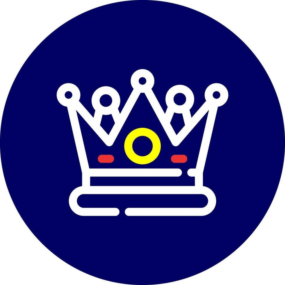 Crown Creative Icon Design vector
