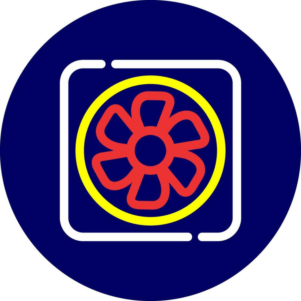 Fan Creative Icon Design vector