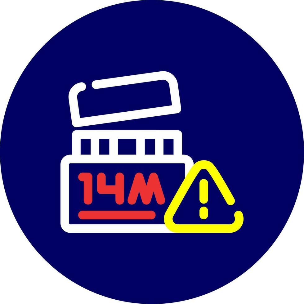 Expiry Date Creative Icon Design vector