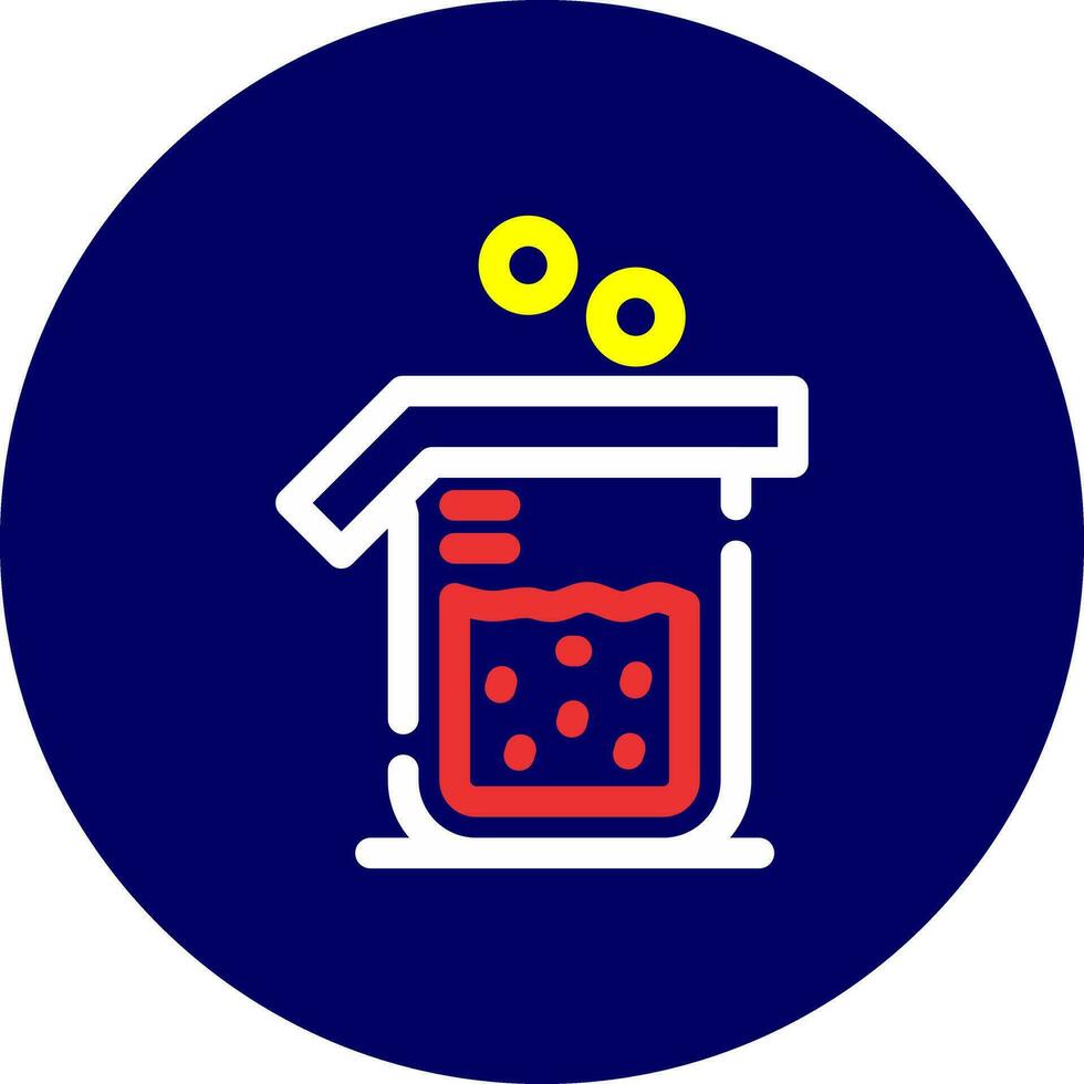 Beaker Creative Icon Design vector