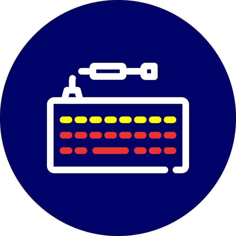 Keyboard Creative Icon Design vector