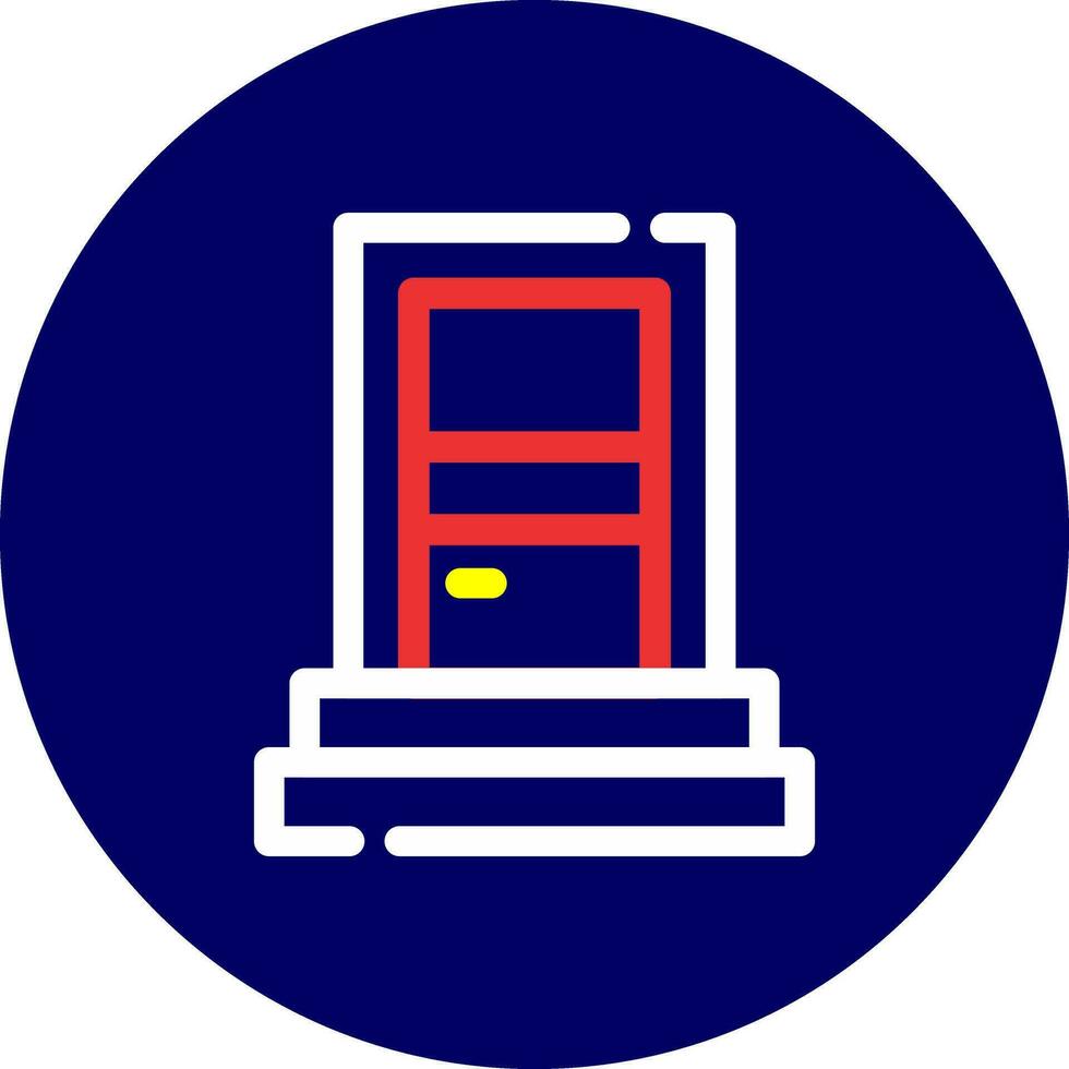 Door Creative Icon Design vector